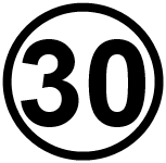 CIRCLE WHITE-30